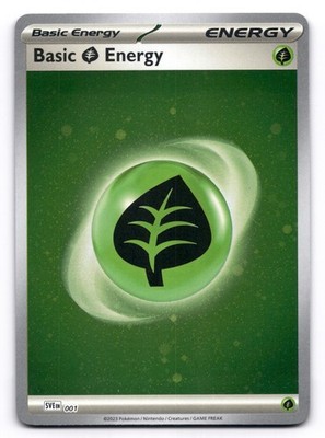Holo Grass Energy NM SVE001 Cosmos Holo Pokemon TCG