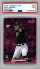 2024 Topps Stadium Club Paul Skenes #237 Pink Foil Rookie PSA 9 Mint RC ROY