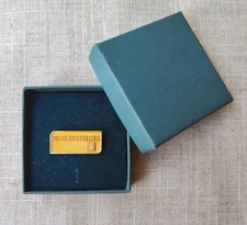 Vintage 1/10 10K Gold Filled 5 Year Employee Service Pin - Saco Lowell Easley SC