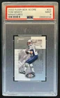 2002 Fleer Box Score Tom Brady Classic Miniatures #22 Patriots PSA 9