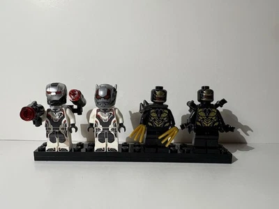 4 x Minifigure Ant-Man War Machine 2 x Outrider LEGO Marvel 76124 Mini Figure - Image 1 of 4