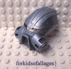 LEGO Bionicle Mask 47327 Kiril Pehkui Pearl Light Gray (8763 Toa Norik)