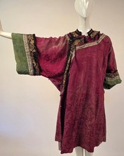 ANTIQUE CHINESE ROBE W HAND EMBROIDERY - AS ACQUIRED