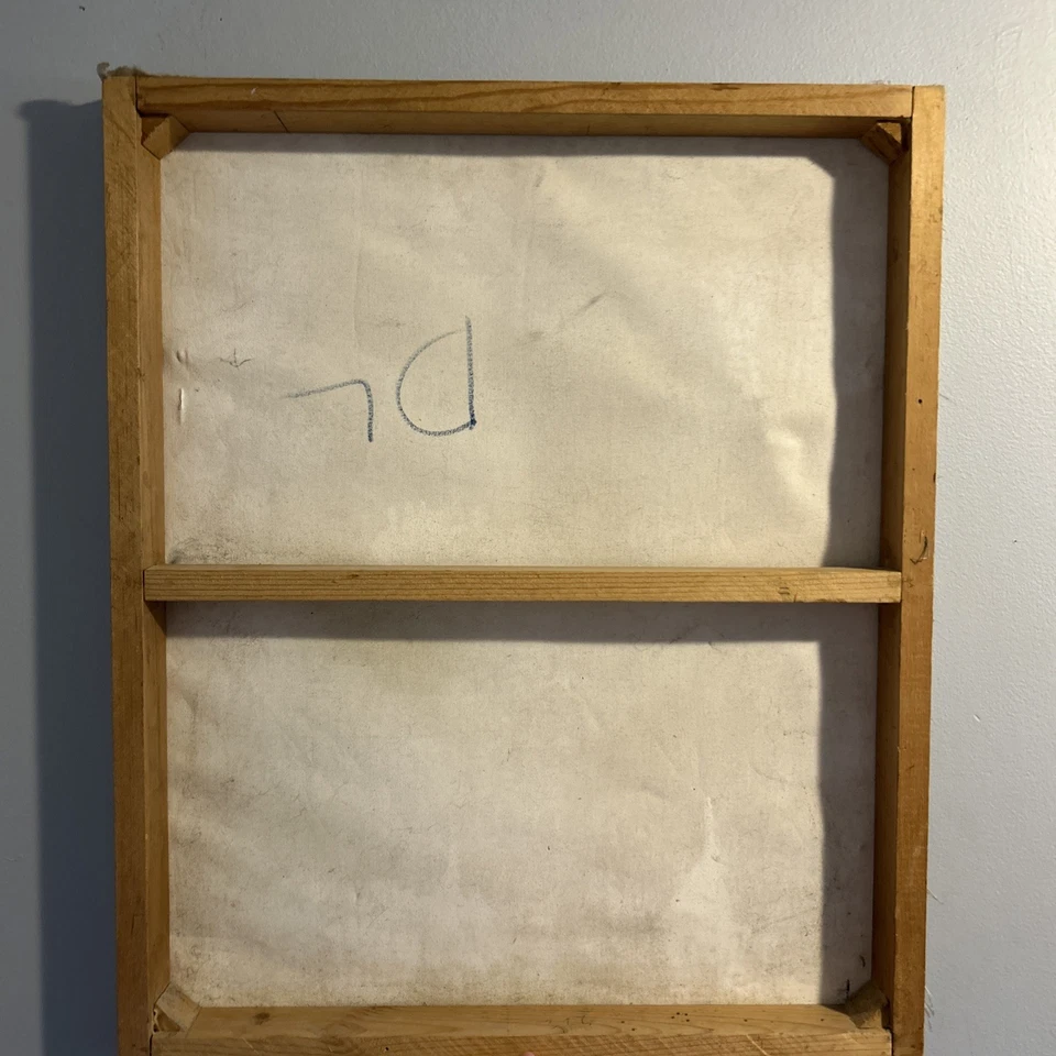 Original Laurent Casimir Haitian Ölgemälde auf Leinwand 24,5" x 21" signiert OOAK - Bild 2 von 4