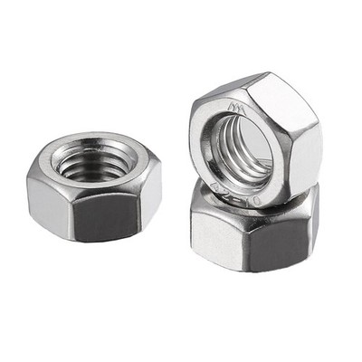 50 PCS 8#32 Hex Nuts 304 Stainless Steel Hexagonal Nut Fasteners Plain