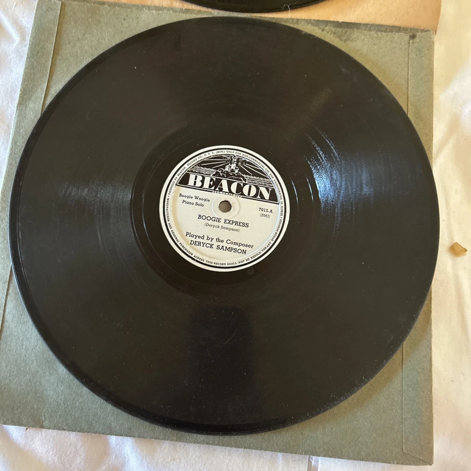 2-78 RPM-Deryck Sampson Canal Street Boogie Woogie/7004 & 7015 Boogie Express - Image 4 of 4