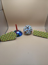 Lot Of 4 Vintage Tin Noise Makers