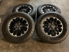 Set of OEM Takeoff '22-'25 Toyota Tundra 18" Wheels on 265/70R18 Michelin LTX LT