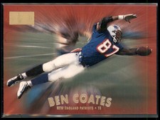 BEN COATES #43 1997 SkyBox Premium New England Patriots NM