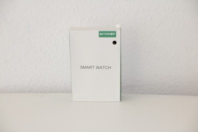 BlitzWolf BW-AT7 Smartwatch mit 1,53 Zoll Bildschirm Schwarz Neu Rechnung MwSt