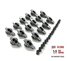 Stainless Steel Roller Rocker Arms For Chevy Sbc 350 1.6 Ratio 716 Set 