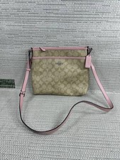 Coach Bag Signature File Crossbody Zip Adjustable Strap