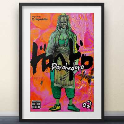 Dorohedoro Volume 2 Cover Art – 11x17