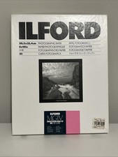 Ilford MultiGrade FB CLASSIC MATT 8 X 10 INCHES Photo Paper Only 8 Sheets
