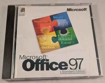 Microsoft Office 97 Standard Edition Update SR-1 Englisch Windows NT / 95