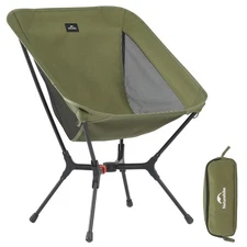 Naturehike YL01 Snap Camping Chair 1 Second Setup Frame 441lb Capacity Portab...