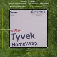 Tyvek Footprint for the MSR ELIXIR 4 Tent