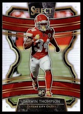 2019 Panini Select Prizm Darwin Thompson Kansas City Chiefs #59