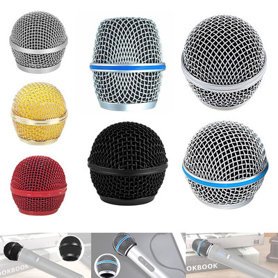 Steel Mesh Head Replacement for 58 Microphone Perfect Fit for Shure Beta