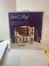 Dept 56 The Original Snow Village Starter Set #54623 Old Stock W/Box&Styrofoam