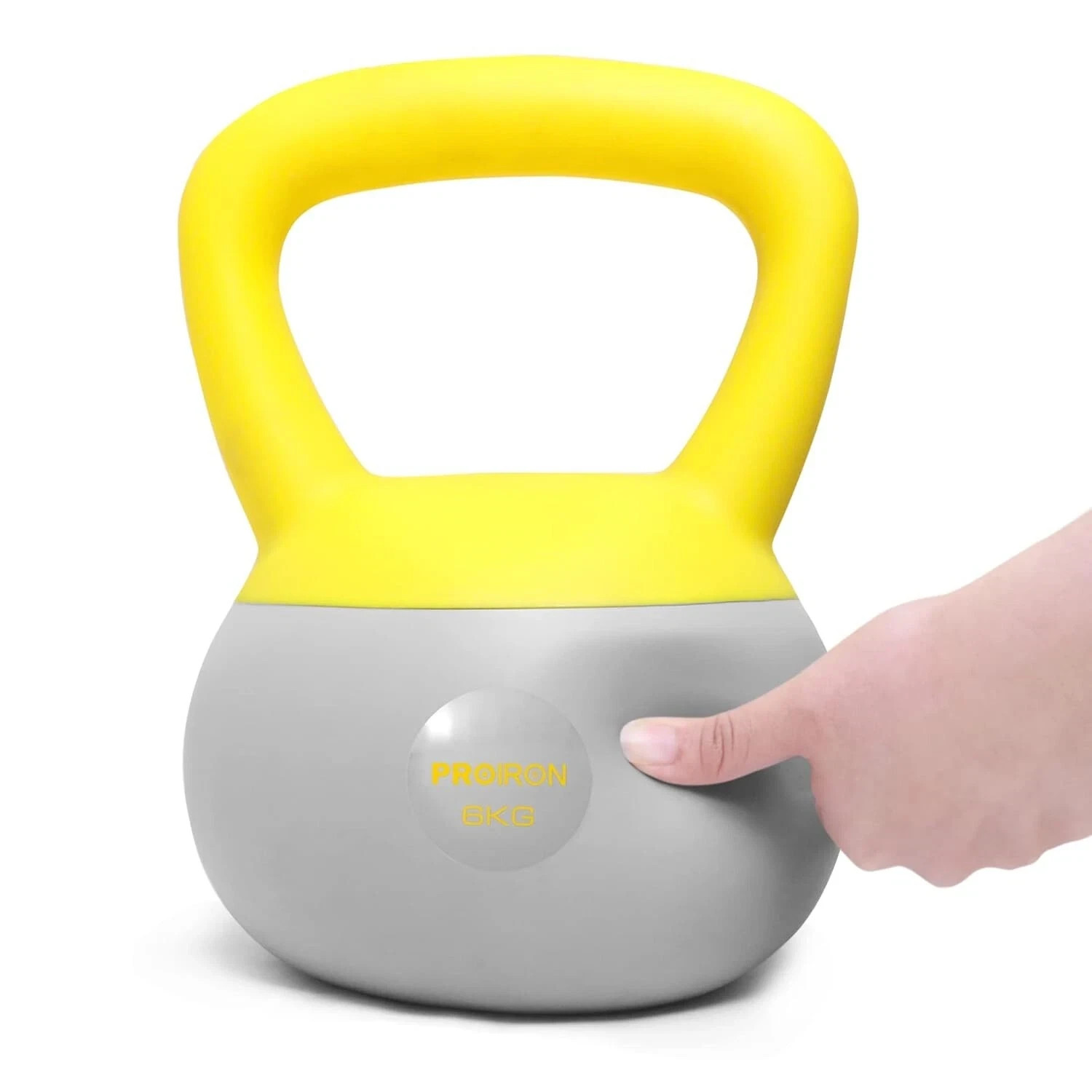 PROIRON Soft Kettlebell 6kg, Kettle Bells with Iron Sand, 6KG