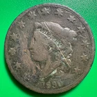 Photo of a 1830-P Large Cent from an eBay listing that sold on Jul 16, 2026