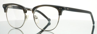 COLORS IN OPTICS C1106 Baxter GRY Grey Mens Round Full Rim Eyeglasses 50-19-140