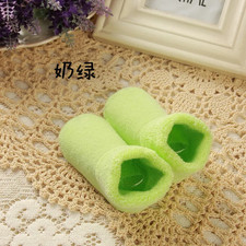 Cotton Terry Winter Socks for Infants 0-3 Years - Non-Slip Warmth for Kids