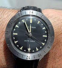 GORGEOUS Restored 1964 Bulova Accutron 214 Stainless Steel Astronaut Watch