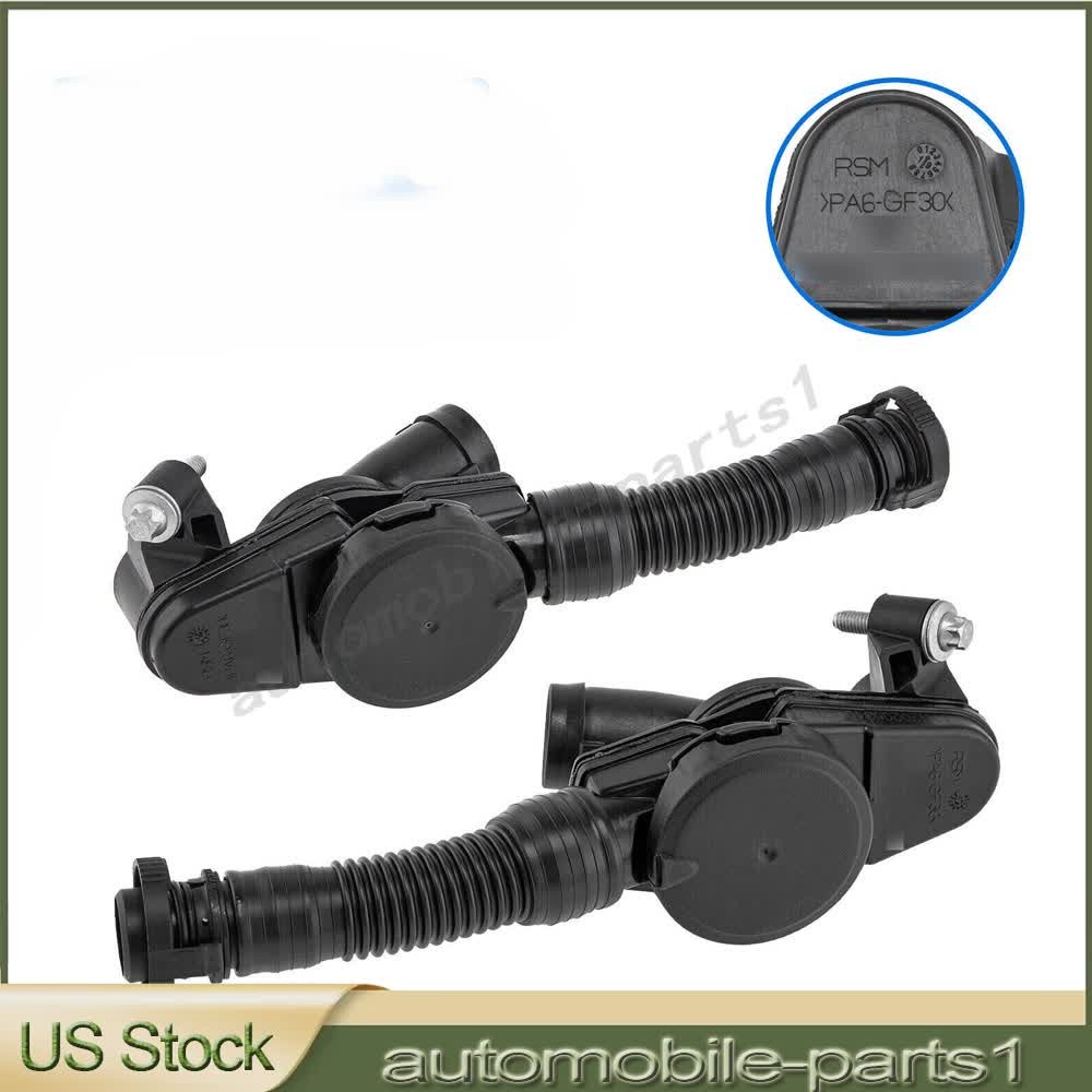 L&R PCV Engine Crankcase Vent Valves for Porsche Cayenne Macan Panamera