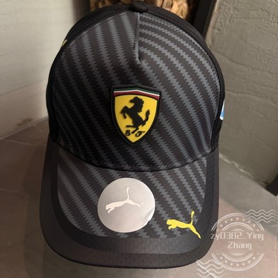 Ferrari Brand New Men's Outdoor Casual Adjustable Striped Baseball Cap Hat New