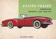 Kaiser-frazer 1954 Topps World On Wheels 98 Kaiser-frazer 1954 Topps World On Wheels 98