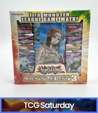 2014 YU-GI-OH! TCG BATTLE KIT 3 WITH 1 OF 5 MONSTER LEAGUE GAME MATS SEALED
