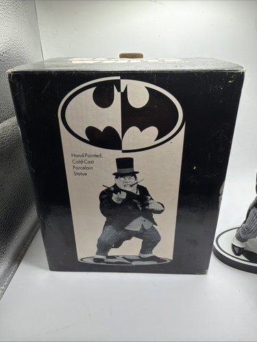 DC Direct Batman Blanco y Negro El Pingüino (Brian Bolland) Estatua LE #553 NUEVO - Imagen 6 de 13