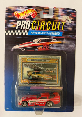1992 Hot Wheels Pro Circuit Kenny Bernstein ''King Kenny'' Funny Car VG New in PKG