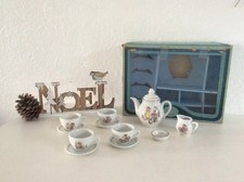 8 ⚜ Jouet Ancienne Dînette Service à Café Ou Thé kahla Miniature Porcelaine