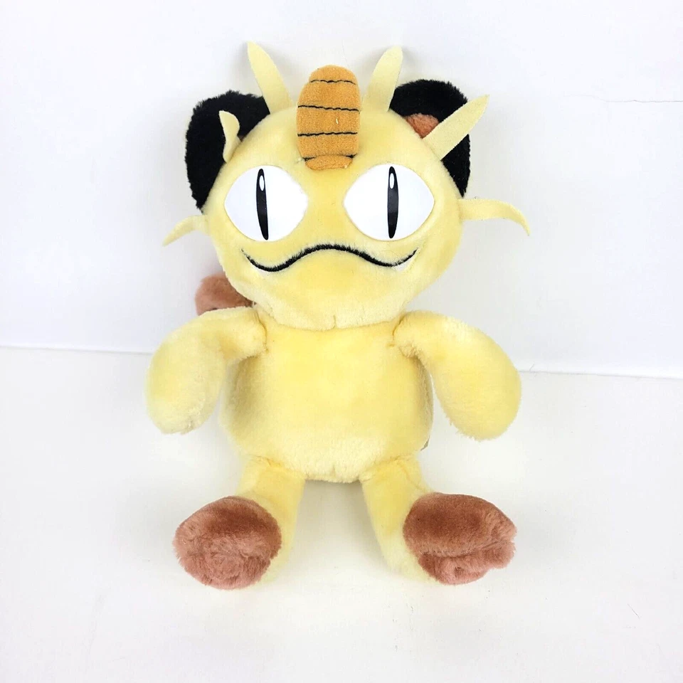 Nintendo Pokémon Plush Psyduck Meowth Hasbro Game Freak 1998                  KM - Image 2 of 4