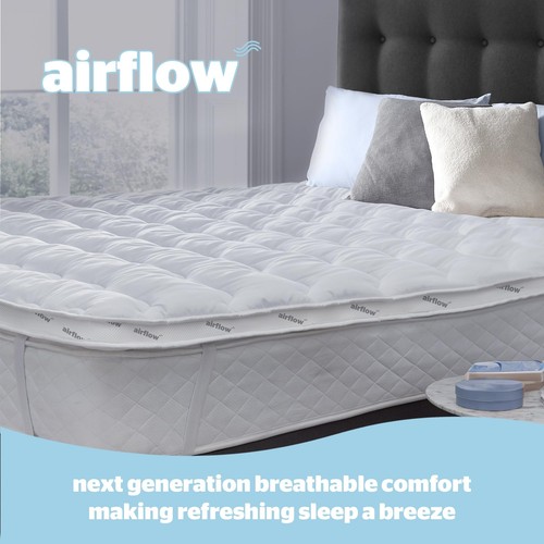 Silentnight Airmax Matratzenauflage - Doppelbett 135 x 190cm - Bild 4 von 6