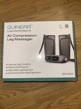 Opened Box Used Once Air Compression Leg Massager Quinear QN-005A