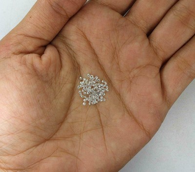 0.60 TCW NATURAL EARTH MINED 30 PIECE LOOSE G-H /SI DIAMOND LOT 0.02 CT 1.75 MM