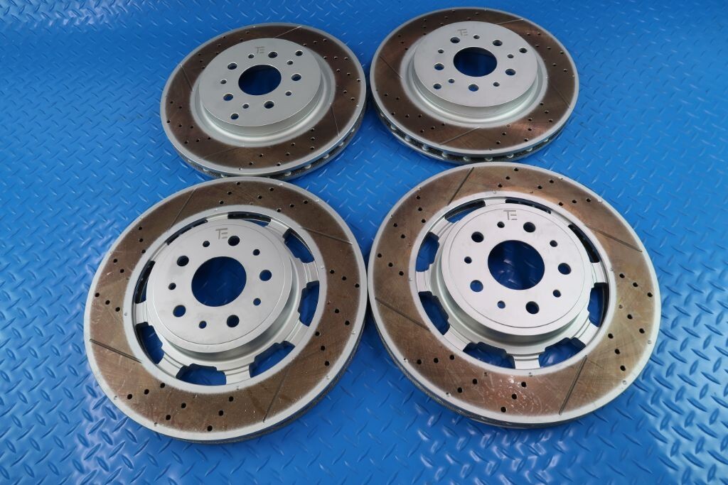 Maserati GranTurismo Gran Turismo Gt front rear brake pads rotors TopEuro #12078