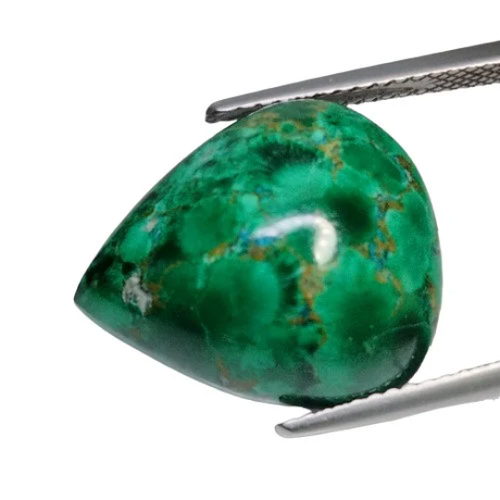 16.27CTS blue green natural azurite malachite pear cabochon loose gemstones - Imagen 2 de 2