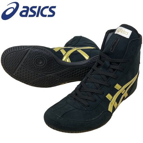 ASICS Wrestling Shoes 1083A001 EXEO TWR900 Black x Gold JAPAN FEDEX