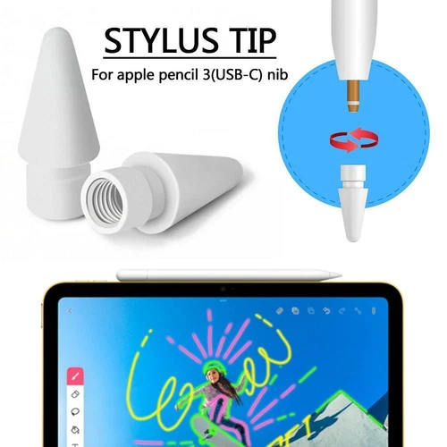 1-10PCS Replacement Tips For Apple Pencil 3 Tip -Tips R1Q9 Pen F Nibs P8D5