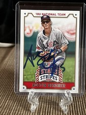 2024 Retrograph Auto 2015 Panini USA Baseball Stars And Stripes Austin Bergner