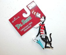 New Christmas Ornament Hallmark Cat in the Hat Dr. Seuss