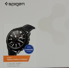 For Galaxy Watch 3 41mm Case  Spigen  Liquid Air  Matte Black Cover