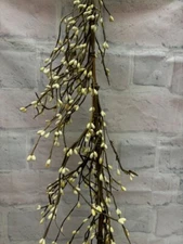 Pip Berry Garland Cream 4' FULL BEAUTIFUL BERRIES