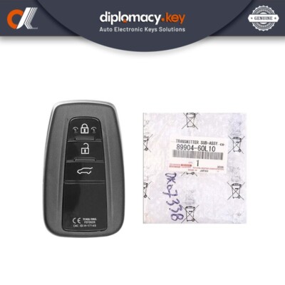 Toyota Land cruiser Prado 2018 Genuine Smart Key 3 Buttons 433MHz