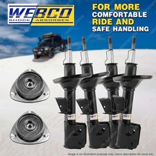 Front + Rear Shock Absorber Strut Mount Bearing Kit for Subaru Outback BH 98-03